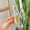 Ajdig Glass and Gold Brass Soap Dispenser