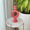 Porte bougie rose fushia 2 - Ajbir