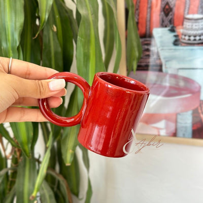 Mug rouge petit - Ajbir