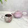 Purple teapot handcrafted gift box