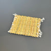 Square raffia coaster