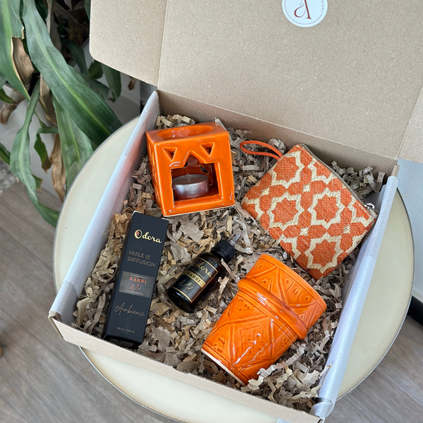 Tizwelt orange handmade gift box