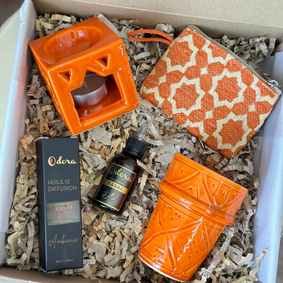Tizwelt orange handmade gift box