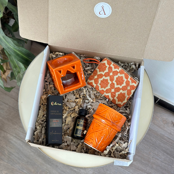 Tizwelt orange handmade gift box