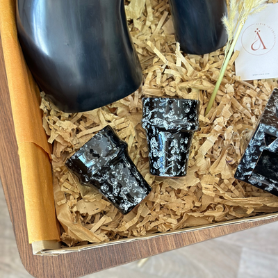 Azul Black Handcrafted Gift Box