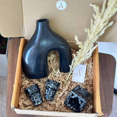 Azul Black Handcrafted Gift Box