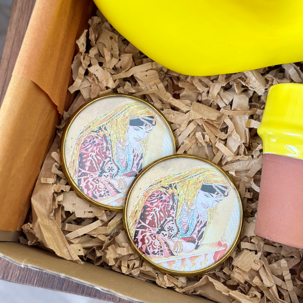 Medina Chick Yellow Handcrafted Gift Box
