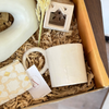 Tanara beige handcrafted gift box