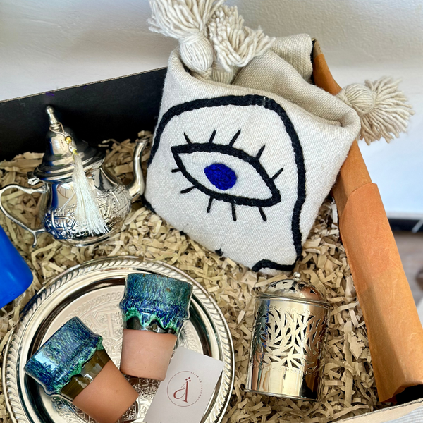 XL Riad Blue Handcrafted Gift Box