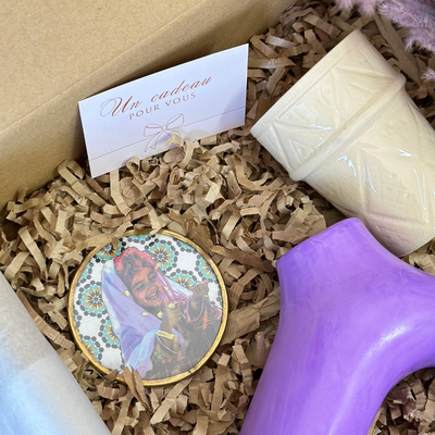 Tanara Purple Handcrafted Gift Box