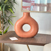 Tafoukt salmon handmade vase