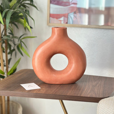 Tafoukt salmon handmade vase