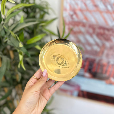Golden saucer - Brass