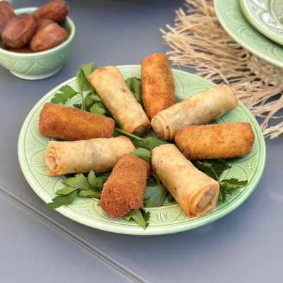 Assiette Tizwelt vert - Ajbir