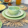 Assiette Tizwelt vert