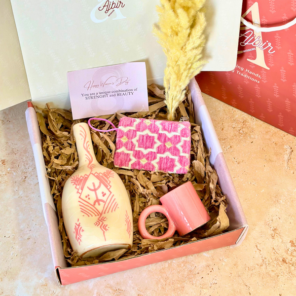 Pink Amazigh handcrafted gift box
