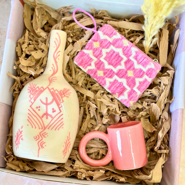 Pink Amazigh handcrafted gift box