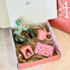 Adal Pink Green Handcrafted Gift Box