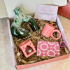 Adal Pink Green Handcrafted Gift Box