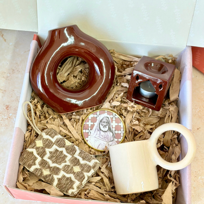 Brown Zellige Handcrafted Gift Box