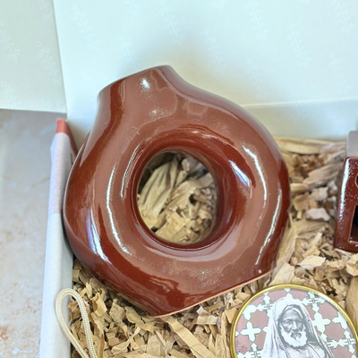 Brown Zellige Handcrafted Gift Box