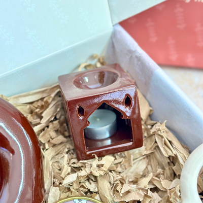 Brown Zellige Handcrafted Gift Box