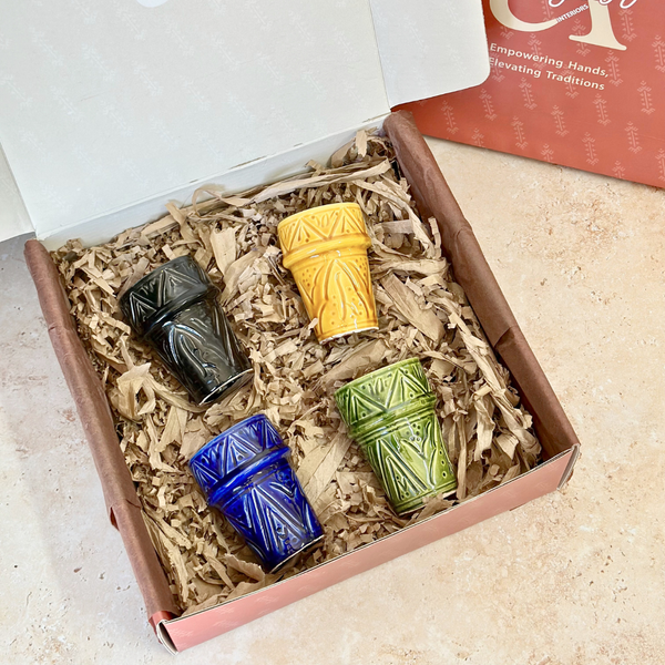 Tizwelt 4-glass handcrafted gift set