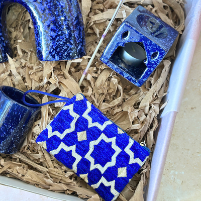 Azul mini blue handcrafted gift box