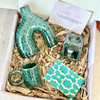 Azul turquoise mini handcrafted gift box