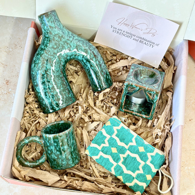 Azul turquoise mini handcrafted gift box