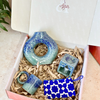 Tafoukt blue denim handcrafted gift box