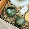 XL Tafoukt Green Handcrafted Gift Box