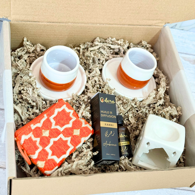 Zahri Orange Handcrafted Gift Box