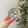 Tadda saucer - Glass and Brass