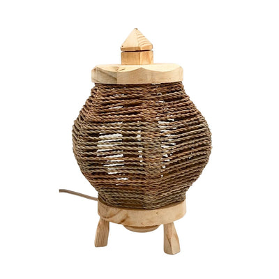 Grande Lampe Cordage osier - Ajbir