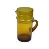 Carafe verre beldi ambre - Ajbir