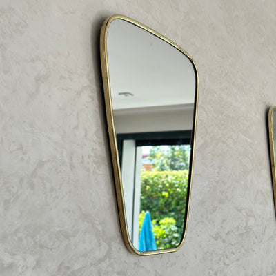 Adrir large brass mirror