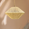 Aggur Medium Raffia Handcrafted Pendant Light