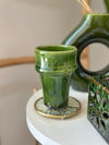 Tasse à café beldi verte - Ajbir