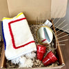 Oudm yellow and red handmade gift box