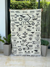 Tapis Hanbal noir amazigh 154cm/102cm - Ajbir