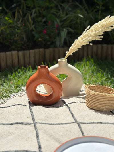 Tapis Hanbal noir losange 133cm/103cm - Ajbir