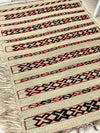 Tapis Extérieur en osier et laine 1m70/1m20 - Ajbir