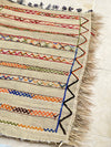 Tapis Extérieur en osier et laine 1m50/1m30 - Ajbir