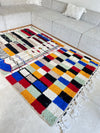 Tapis Azilal coloré 2,48m/1,65m