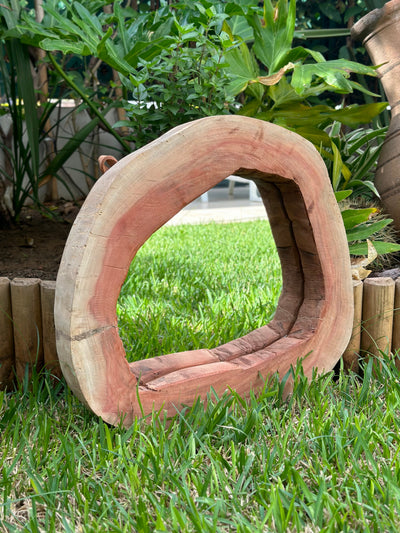 Miroir en bois - Ajbir