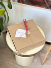 Adrar brown handcrafted gift box