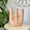 Vase Afous beige nude