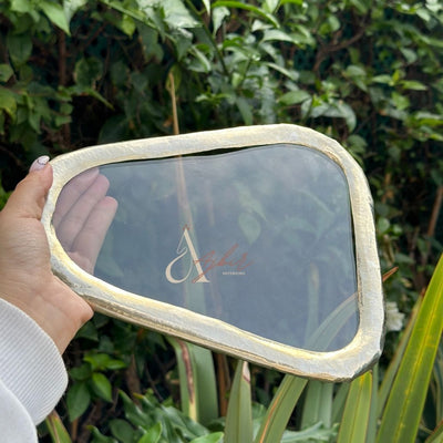 Plateau en verre triangulaire - Ajbir