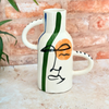 Taboukalt Oudm green artisanal vase